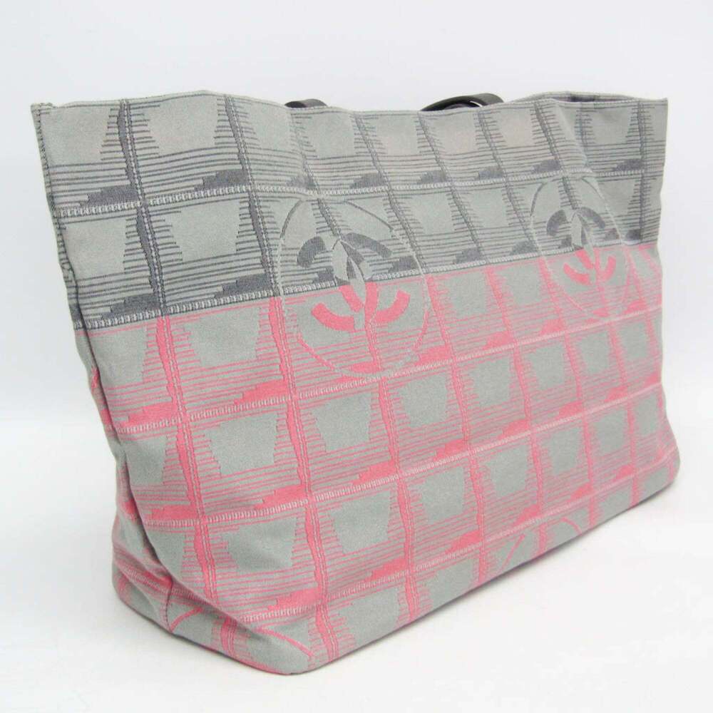 CHANEL Pink Canvas Tote Bag - Picture 7 of 16